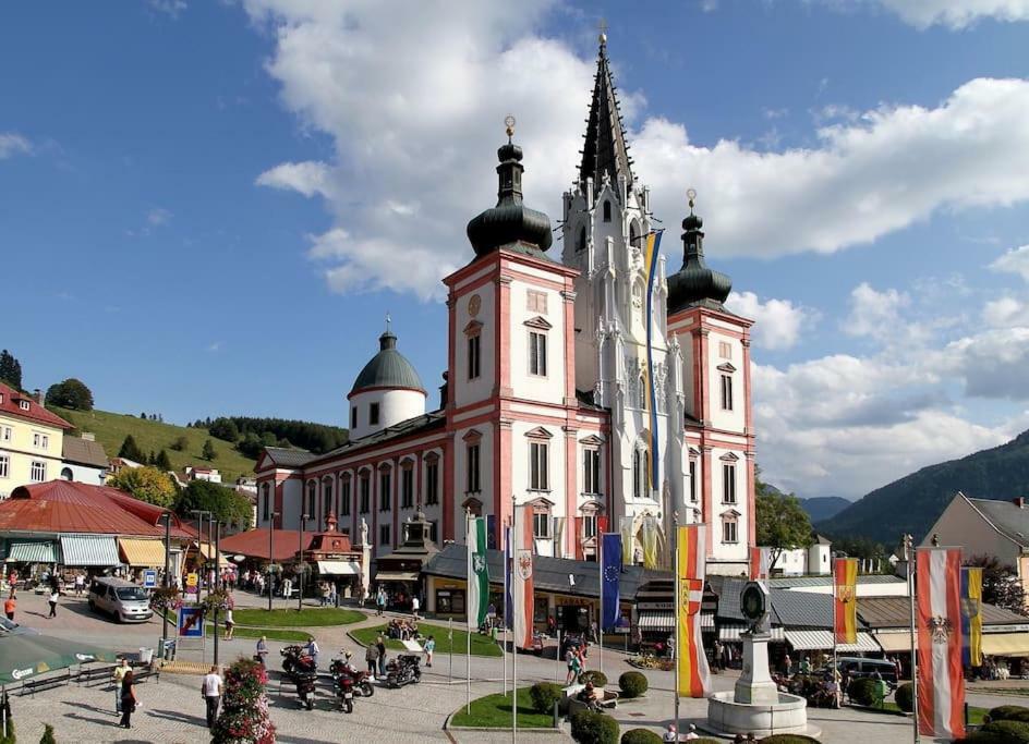 Stadtzentrum Mariazell Exteriör bild